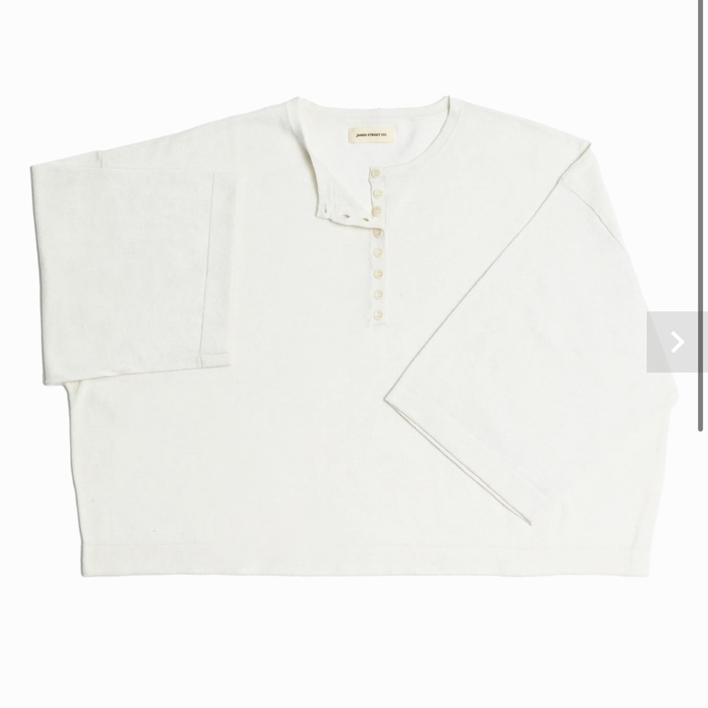 James Street Co Ames Henley - White